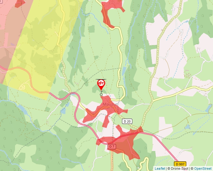 Carte Géoportail pour les drones de loisir