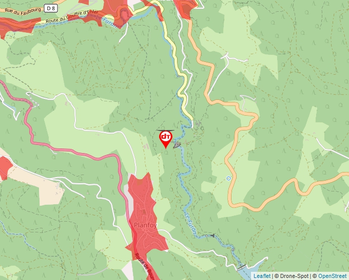 Carte Géoportail pour les drones de loisir