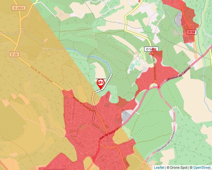 Carte Géoportail pour les drones de loisir