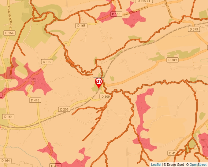 Carte Géoportail pour les drones de loisir