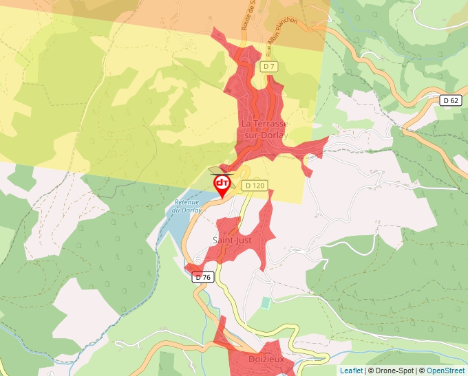 Carte Géoportail pour les drones de loisir