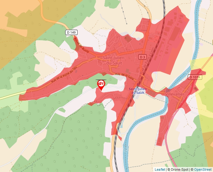 Carte Géoportail pour les drones de loisir