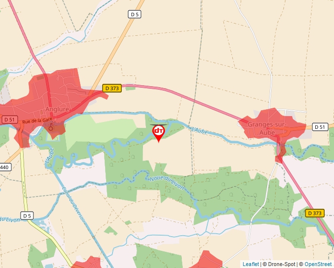 Carte Géoportail pour les drones de loisir