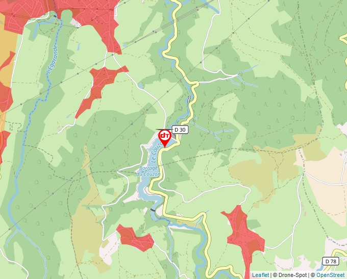 Carte Géoportail pour les drones de loisir