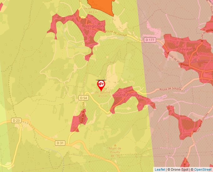 Carte Géoportail pour les drones de loisir