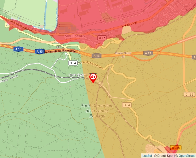 Carte Géoportail pour les drones de loisir