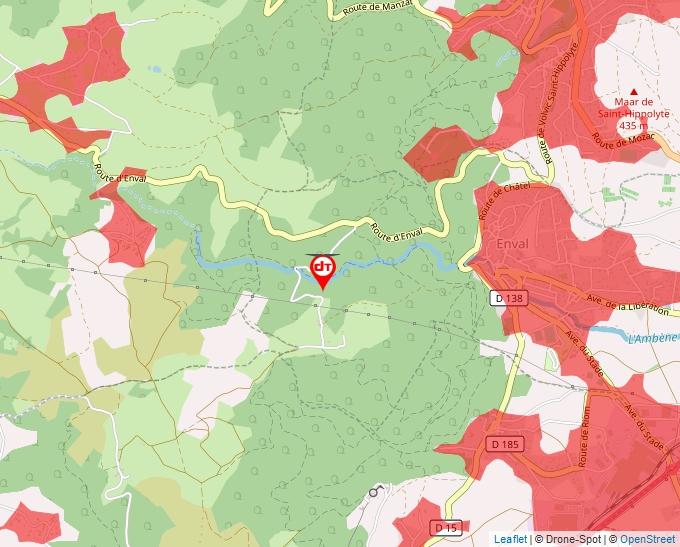 Carte Géoportail pour les drones de loisir