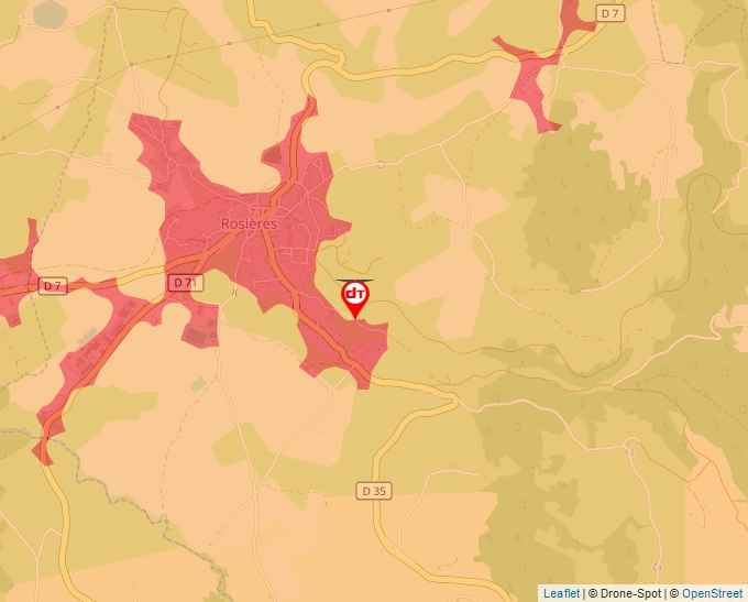 Carte Géoportail pour les drones de loisir