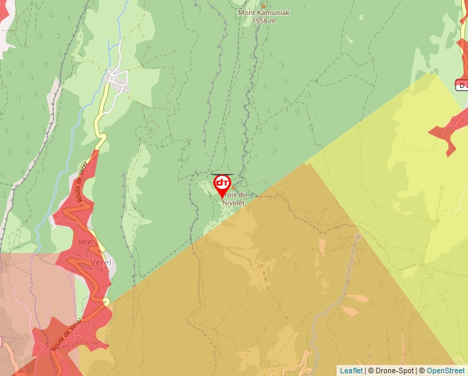 Carte Géoportail pour les drones de loisir