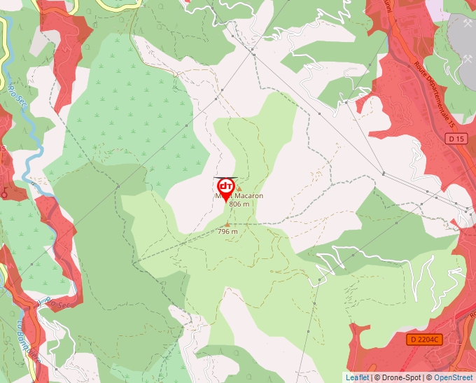 Carte Géoportail pour les drones de loisir