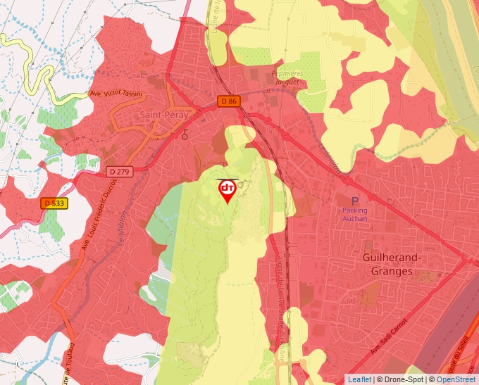 Carte Géoportail pour les drones de loisir