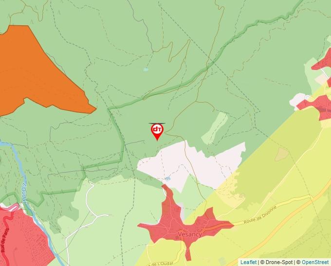 Carte Géoportail pour les drones de loisir