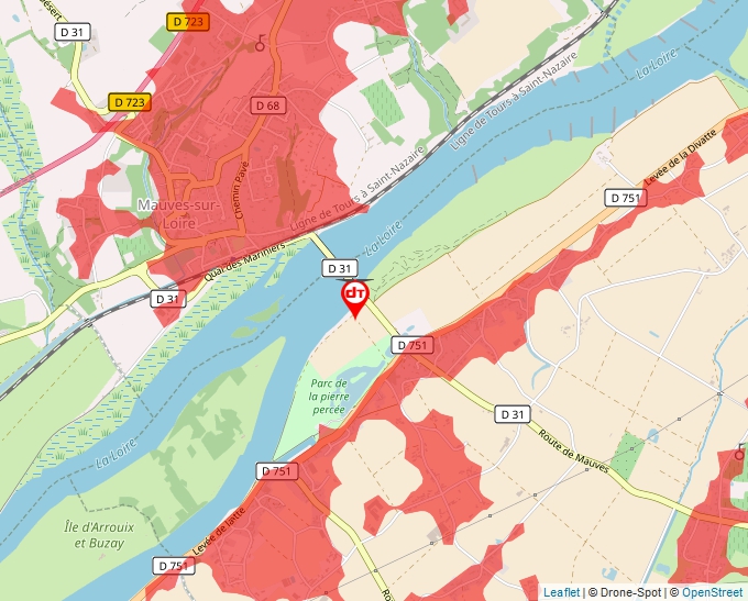 Carte Géoportail pour les drones de loisir