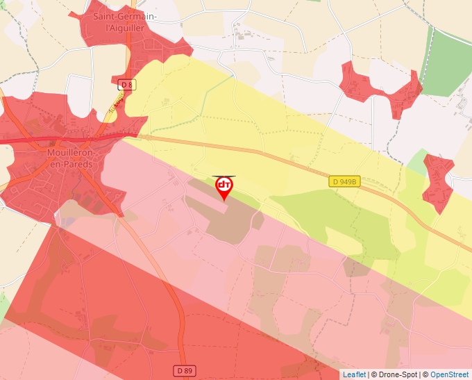 Carte Géoportail pour les drones de loisir