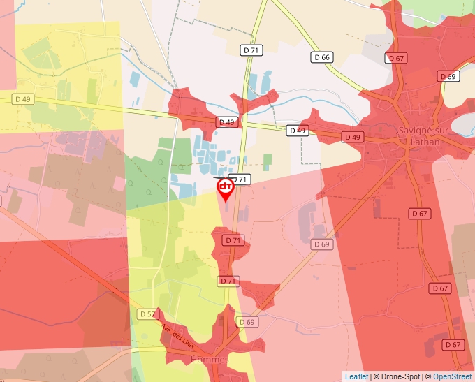 Carte Géoportail pour les drones de loisir