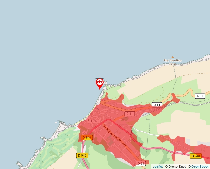 Carte Géoportail pour les drones de loisir