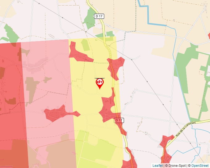 Carte Géoportail pour les drones de loisir