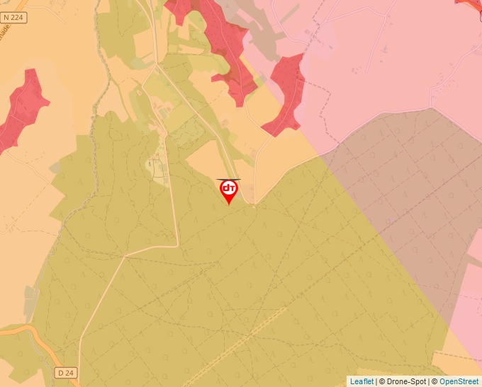 Carte Géoportail pour les drones de loisir