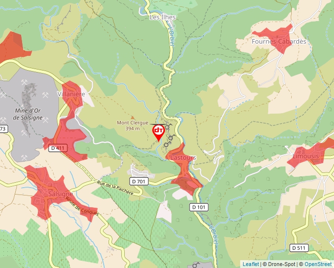 Carte Géoportail pour les drones de loisir