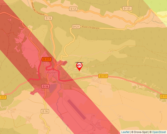 Carte Géoportail pour les drones de loisir