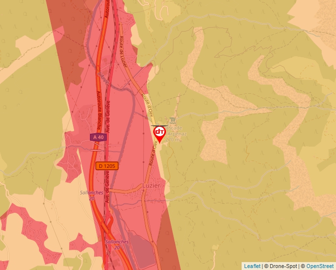 Carte Géoportail pour les drones de loisir