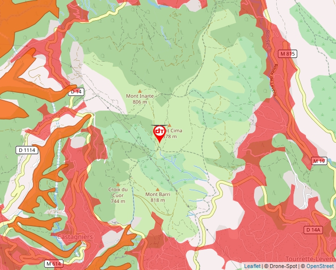 Carte Géoportail pour les drones de loisir