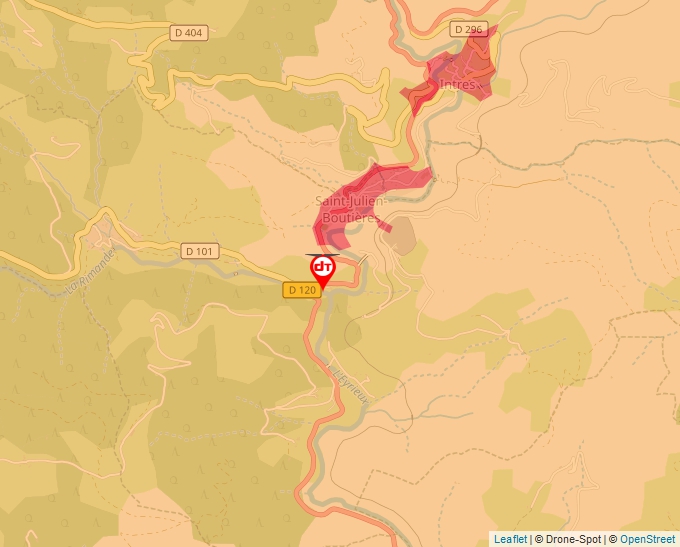 Carte Géoportail pour les drones de loisir