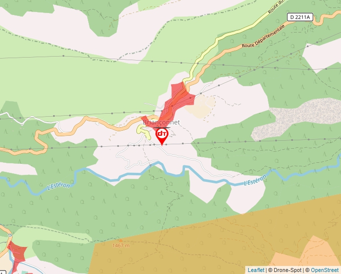 Carte Géoportail pour les drones de loisir