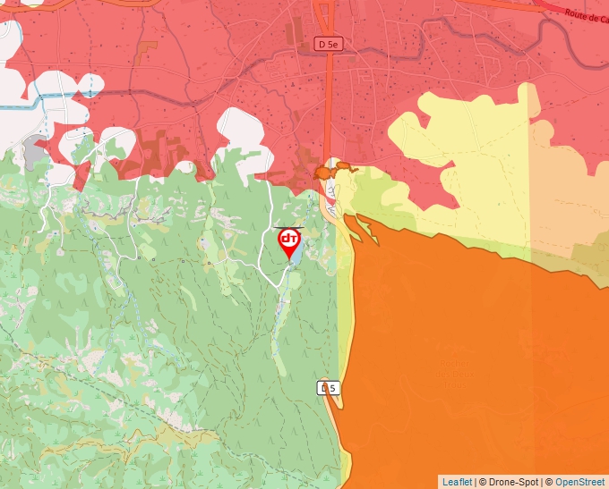 Carte Géoportail pour les drones de loisir