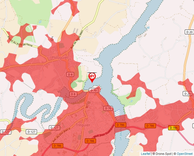 Carte Géoportail pour les drones de loisir