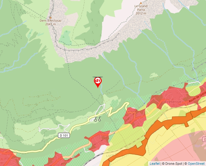 Carte Géoportail pour les drones de loisir