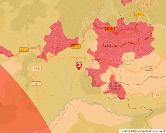 Carte Géoportail pour les drones de loisir