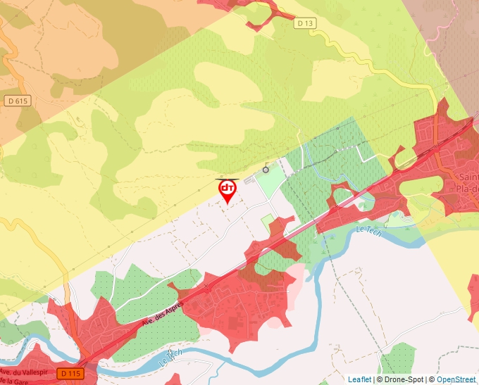 Carte Géoportail pour les drones de loisir