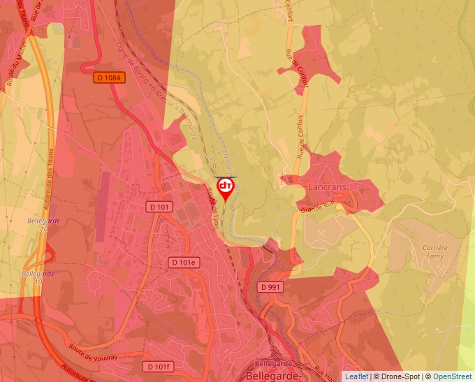 Carte Géoportail pour les drones de loisir