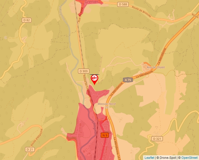 Carte Géoportail pour les drones de loisir