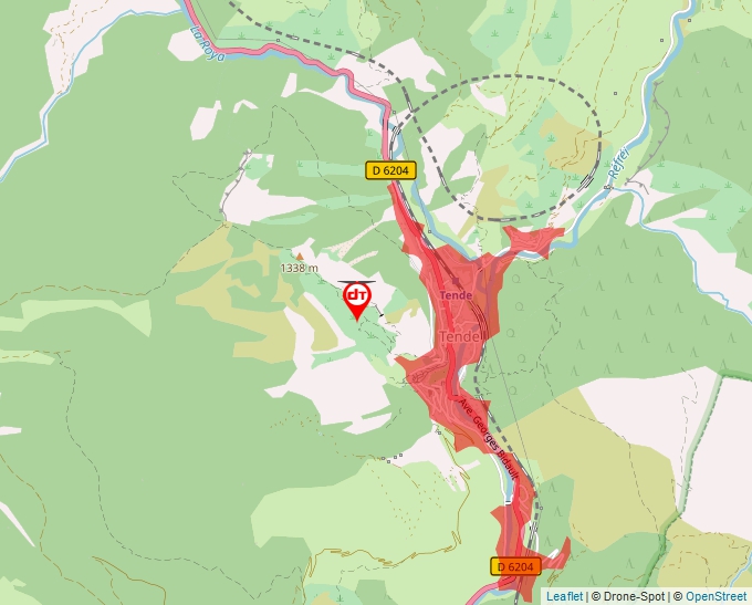 Carte Géoportail pour les drones de loisir