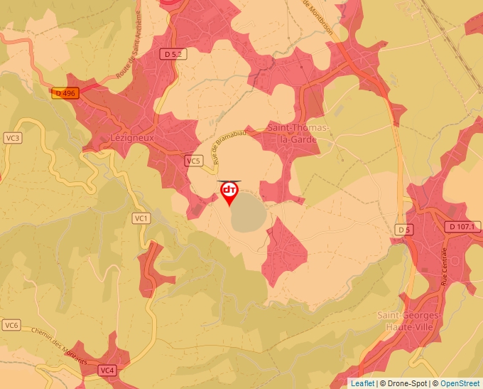 Carte Géoportail pour les drones de loisir