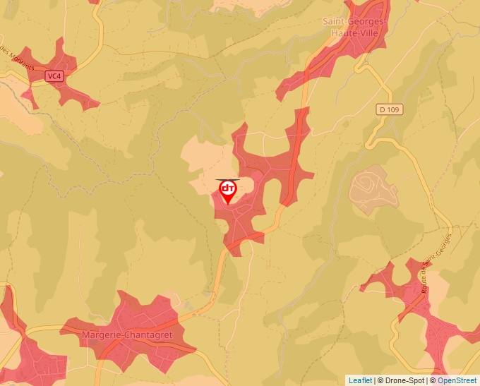 Carte Géoportail pour les drones de loisir