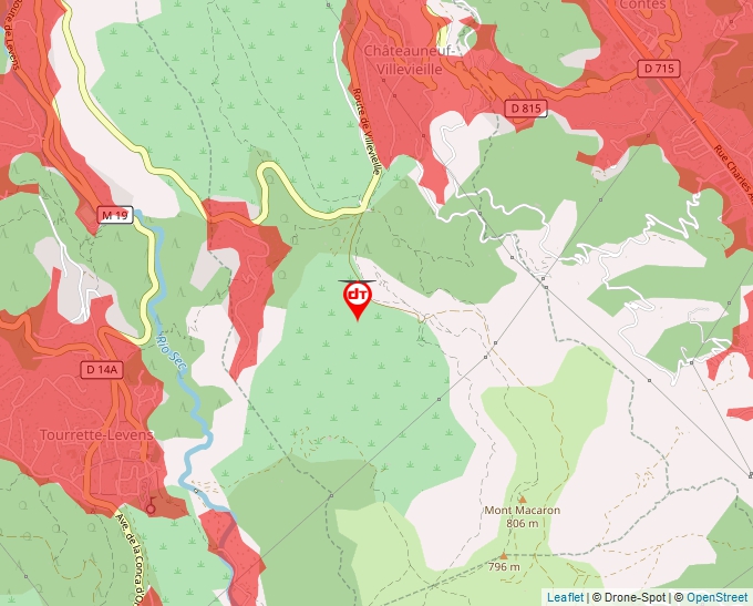 Carte Géoportail pour les drones de loisir