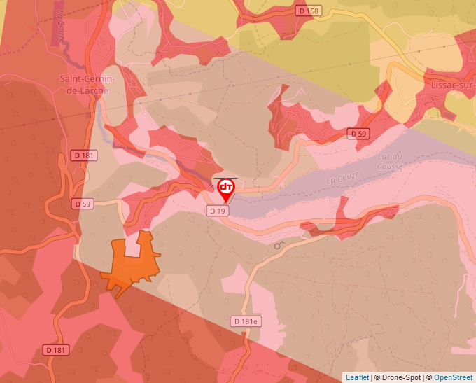 Carte Géoportail pour les drones de loisir