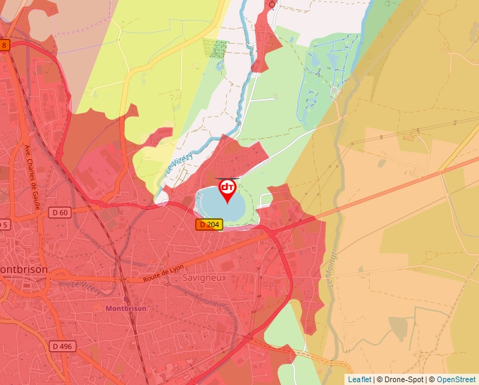 Carte Géoportail pour les drones de loisir