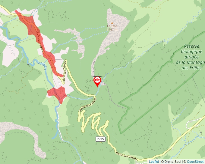 Carte Géoportail pour les drones de loisir