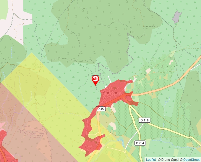 Carte Géoportail pour les drones de loisir