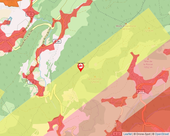 Carte Géoportail pour les drones de loisir