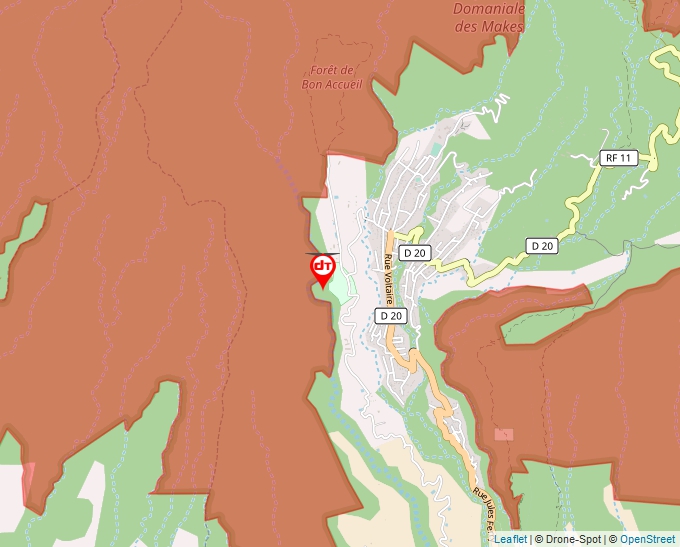 Carte Géoportail pour les drones de loisir