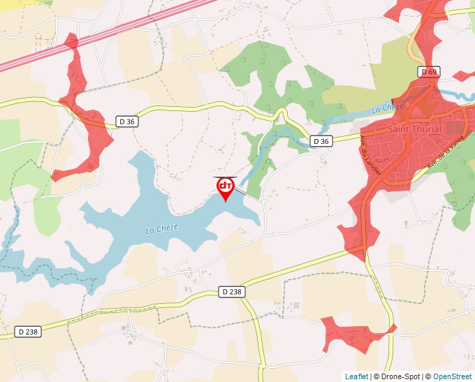 Carte Géoportail pour les drones de loisir