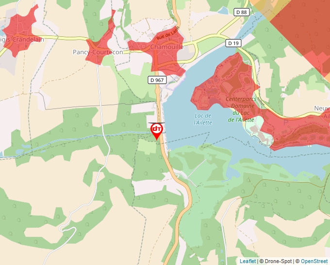 Carte Géoportail pour les drones de loisir