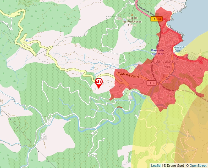 Carte Géoportail pour les drones de loisir