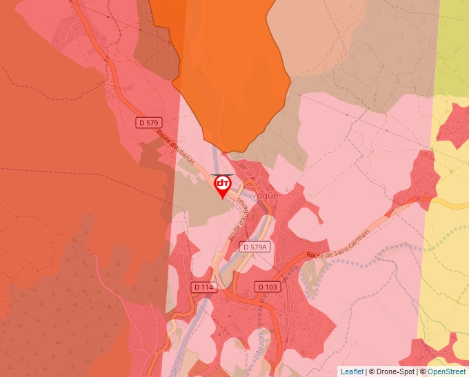 Carte Géoportail pour les drones de loisir