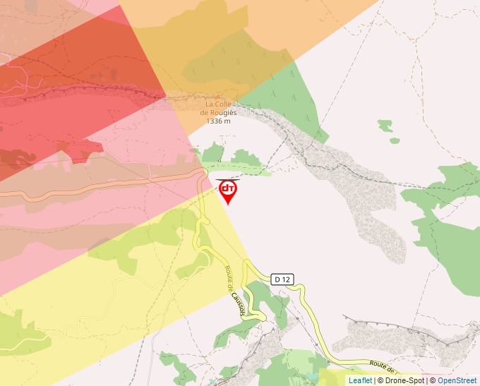 Carte Géoportail pour les drones de loisir